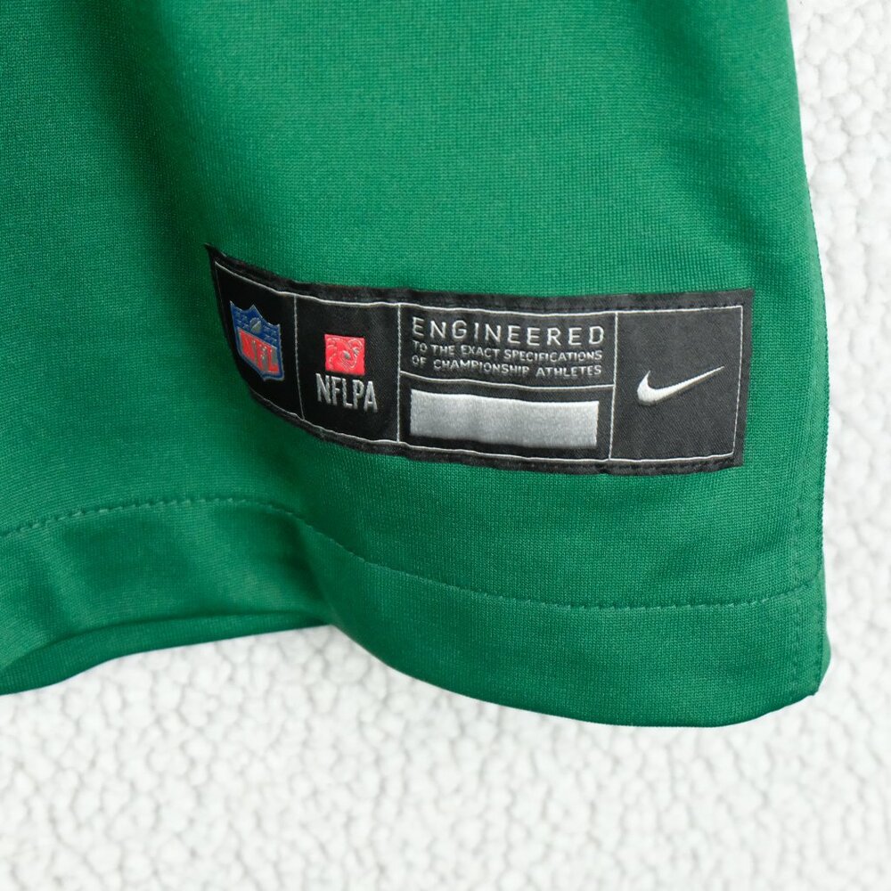 New York Jets Rogers 8 Jersey Mens Extra Large Loose Fit Green Nike NFLPA - Picture 3 of 10